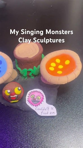 My Singing Monsters Clay Sculptures!