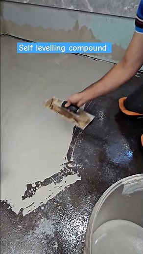 How to do self levelling compound or Latex screed with a spiked roller for vinyl flooring
