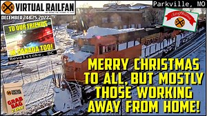 1.9K views · 232 reactions | Merry Christmas to All Our Railfans! A Holiday Grab Bag filled with Train Magic! 12/24&25/22 Merry Christmas to All! | Virtual Railfan | Facebook
