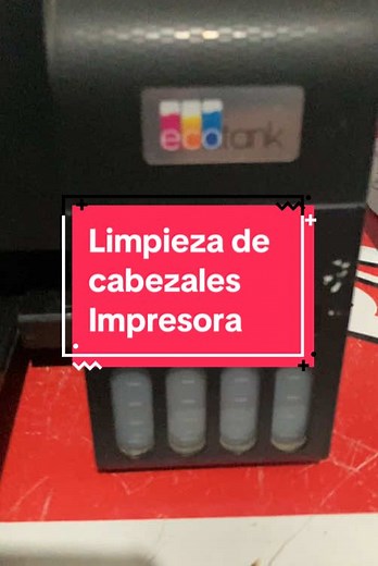 Limpieza de cabezales de la impresora Epson L3250