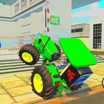 🤯 Jhon deer 5075 tractor modified 😱 #shorts #jhondeer #viral #modification