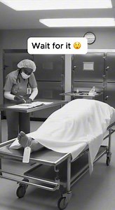 Security Footage Shows Morgue Worker Unaware as Covered Body’s Toes Mysteriously Move Cleveland, OH — A quietly unsettling moment from a hospital morgue has gone viral after security footage appeared to show the toes of a supposedly deceased patient moving beneath a sheet—while the morgue technician just feet away continued her paperwork, completely unaware. The black-and-white video, which carries a timestamp from early morning hours, has sparked a mix of shock, speculation, and nervous laughte
