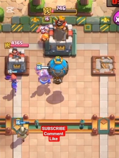 Balloon Attack UNSTOPPABLE 💥 Easy Wins! | Clash Royale #shorts