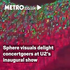 1.3K views · 15 reactions | This incredible light show could almost convince us to go to a U2 gig... | Metro | Facebook