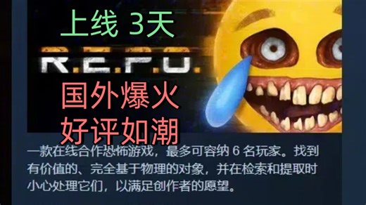 适合社恐人士游玩的多人联机“幽默恐怖游戏”《R.E.P.O.》