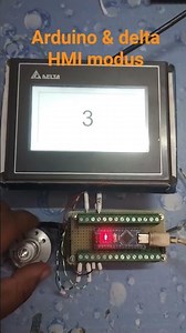 Arduino delta hmi modbus program