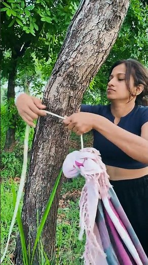 ✅SURVIVAL SKILLS : This Simple Hack makes camping more comfortable 🌲 #camping #outdoors #lifehacks