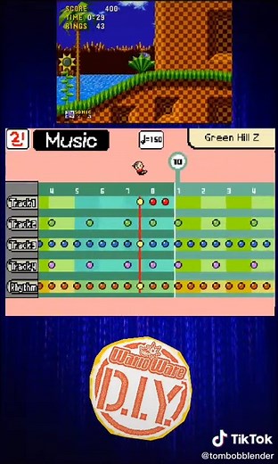 Reply to @the_tazmaniac Green Hill Zone from Sonic the Hedgehog on Warioware DIY #sonic#sega#genesis#segagenesis#greenhill#zone#green#fyp#fypシ#foryoupage#gaming#gamingontiktok