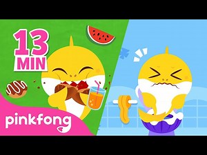 Baby Shark's Potty Song   More | Baby Shark's Day at Home Compilation | Pinkfong Songs for Kids - Videos For Kids
