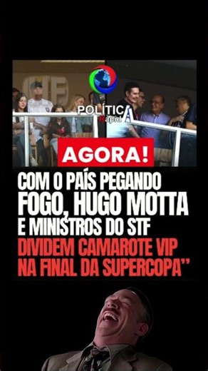 Camarote da crise 🍾