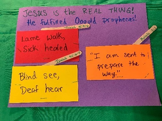 Craft Ideas for Jesus and John the Baptist (Matthew 11:2-11) Proof of God's Promises - Ministry To Children