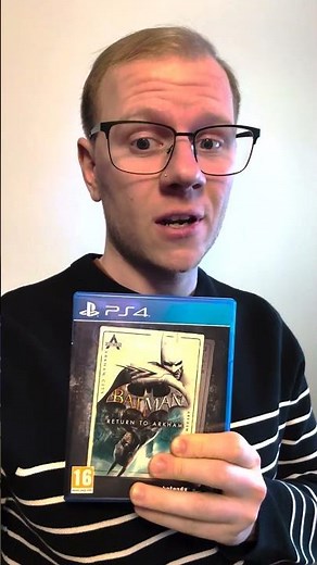 Next playthrough is... Batman Arkham Asylum from the Return to Arkham collection
