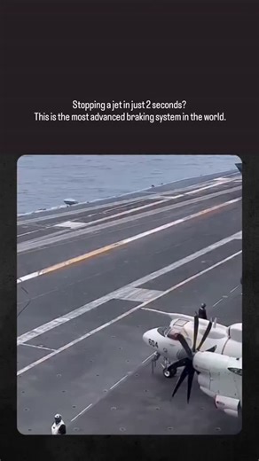 🪐 on Instagram: "Stopping a fighter jet from a speed of 240 km/h to zero in just 2 seconds is an extraordinary engineering achievement made possible by the Advanced Arresting Gear (AAG) on Gerald R. Ford–class aircraft carriers. This system is designed to be more efficient by using only three cables connected to electromagnetic motors and water turbines (water twisters). This cutting-edge technology works by instantly absorbing massive kinetic energy, replacing older rigid hydraulic systems wit
