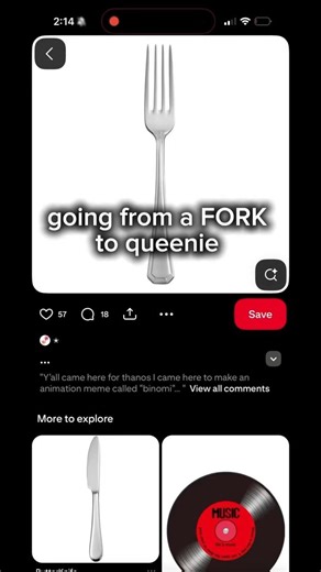 it’s this tuff? fork - queenie