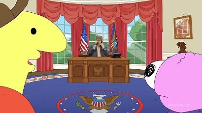 Smiling Friends S2E2 "Mr. President" - TV Tropes