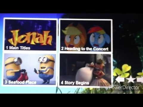 Big Idea's Jonah A VeggieTales Movie Mashup Special Edition DVD Menu 2017