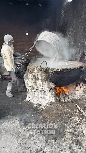 471K views · 1.7K reactions | How to Clean large Aluminum Pots for kitchen Use | Creation Station | Facebook