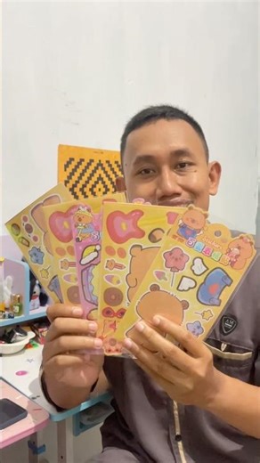 Hologram Sticker Toys with character motifs #dailystory