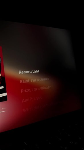 Record that / Sure Thing | #applemusic #lipsync #lyricsvideo #song #lyrics