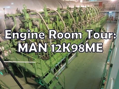 Engine Room Tour - MAN 12K98ME