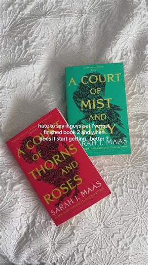 Like it’s good but not GOOD so far? 😔 I knew Tamlin was no good on book one! #booktok #reading #bookish #acotar #sarahjmaas
