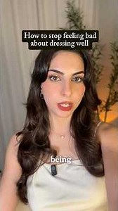 Stop being afraid of looking good and dressing well - Story time