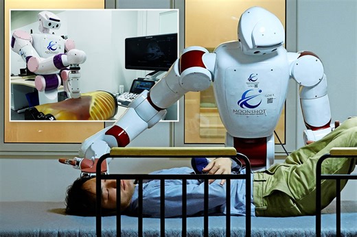 Human-like robot nurse, who can help care for the elderly, unveiled in Japan