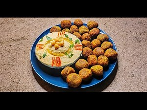 Falafel and Hummus | How To Make Falafel And Hummus | Middle Eastern Recipe