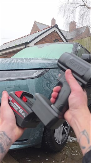 using the Viral 200mph blower #speed #cardetailing #foryou