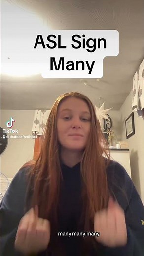 Learn How To Sign "Many" in ASL for Beginners | American Sign Language #shorts