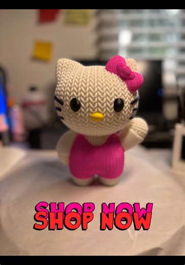 HELLO KITTY FIGURE 💗🛍️‼️ GET YOURS NOW 🛒 #hellokitty #shopping #tiktokshop #etsyshop #ebayseller #kittycat #kitty #fypシ #fyp #viralvideo
