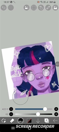 Digital art #ボカロ #初音ミク #vocaloid #drawing #mlp #twilightsparkle #drawing