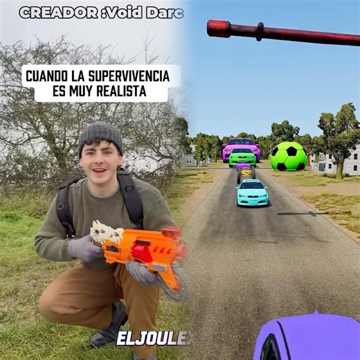 🔥Cuando el juego de supervivencia es muy realista🔥[Fandub Español Latino -