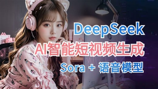 【deepseek】deepseek做短视频(ai短视频制作教程)deepseek赚钱/短视频剪辑教学视频/短视频/短视频脚本/短视频剪辑/文生视频/sora