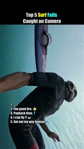 Top 5 Surf Fails Caught on Camera 🌊😵