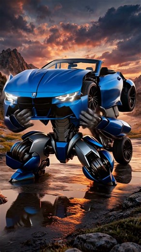 BMW Autobot transformation BMW 컨버터블 오토봇 변신 #bmw #M4 #x5 #x70 #i5