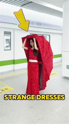 This Girl Has the Strangest Dresses Ever