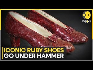 Judy Garland's Iconic Ruby Slippers Fetch Record Price At Auction | World News | WION
