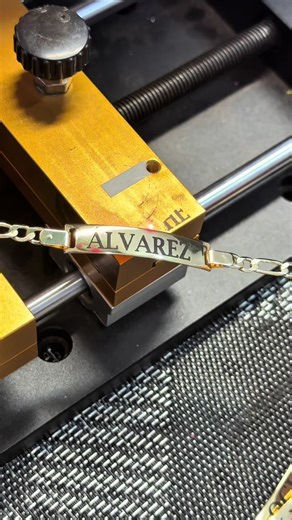 Esclava Oro Laminado Personalizada con Nombre