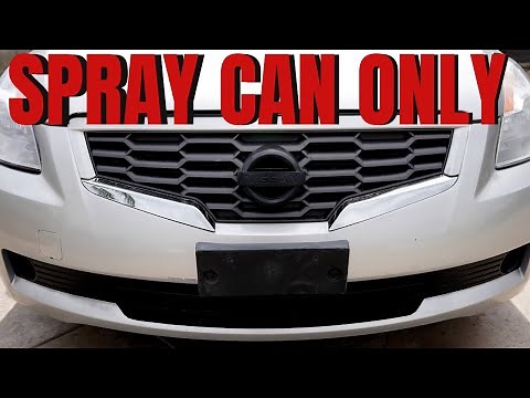 Painting Your Bumper With Spray Cans