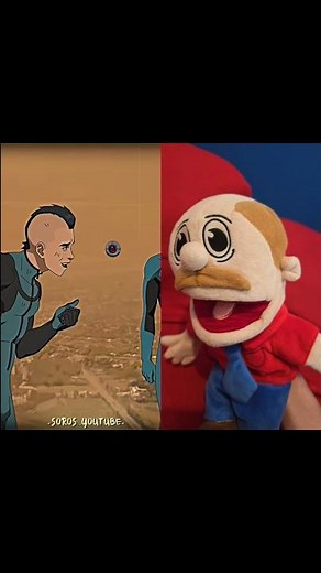 Marvincible! 🤣 #sml #funny #supermariologan #viral #smlbrooklynguy #smljeffy #smlmarvin #invincible