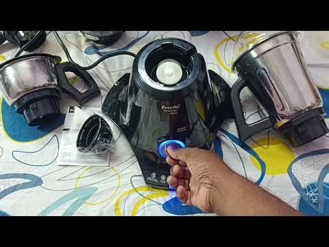 Test Speed, Power, Sound, Pulse of Preethi Zodiac Mixer Grinder Food Processor