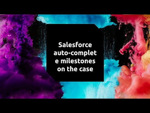 Salesforce auto-complete milestones on the case or pause/resume milestones based on the case Status