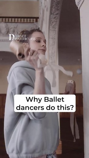 DANCE MASTERCLASS on Instagram: "Why Tap Your Pointe Shoes? Leonore explains how tapping preps your shoes for stability, sound, and stage readiness. Watch it now on www.dance-masterclass.com"