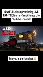 New FULL video premiering RIGHT NOW on my Truck House Life Y.T. channel! See you in the live chat 🤘 #truckhouselife | Truck House Life