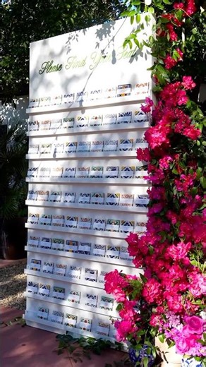 Tile Seating Chart for Dream Wedding | Event Design Inspiration