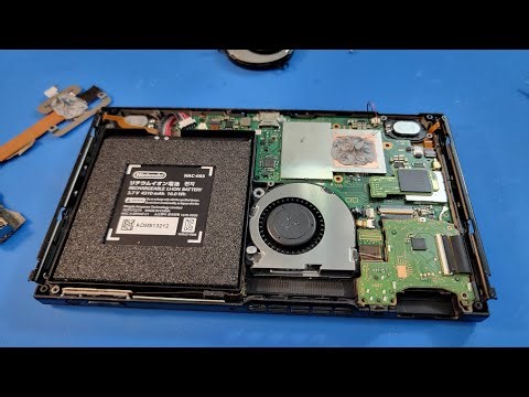 Solved: Nintendo Switch Fan does not spin, even a new fan due to a bad smd component shorted