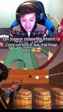 He smashed the controller record on my edit map! Code: 6032-5487-8868 #mapedit #fortnite #tryhard