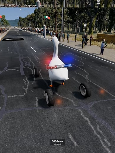 BeamNG.drive: Goose Car Acceleration Test