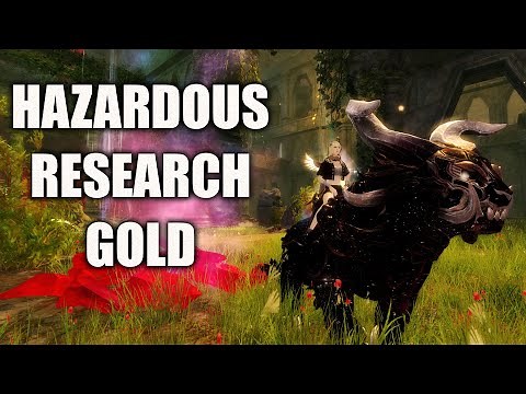 GW2 - Hazardous Research: Gold - Mistburned Barrens Adventure - Guild Wars 2 Janthir Wilds